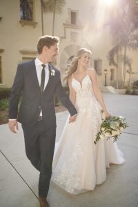 7103-Stella York A Line Wedding Gown