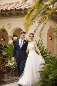 7117-Stella York Halter Neck Wedding Gown