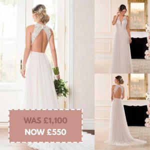 Stella York 6707 Size 12 Ivory/Moscato Was £1,100 Now £550