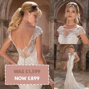 Justin Alexander 88050 Size 14 Sand/Ivory Was £1,599 Now £899
