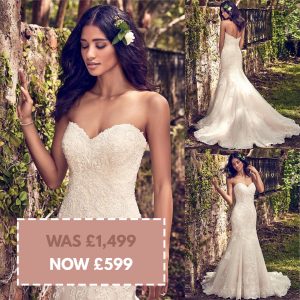 Maggie Sottero Saige size 14 & 20 Was £1,499 Now £599